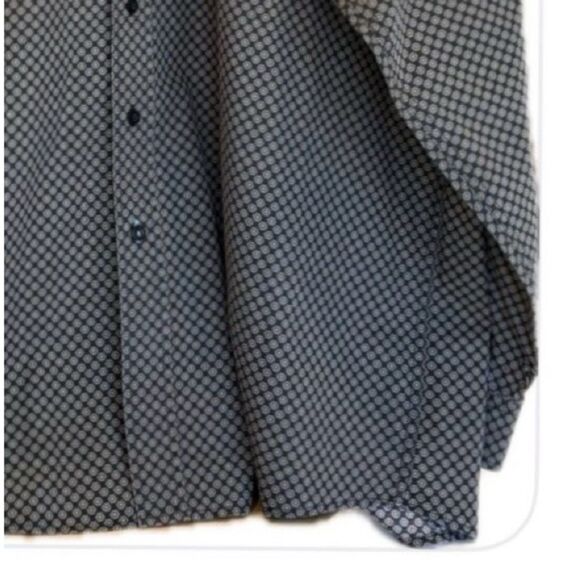 Cinch Men's  Gray/Black/Light Mint  Geometric Long Sleeve Western Shirt XXL - Picture 4 of 8